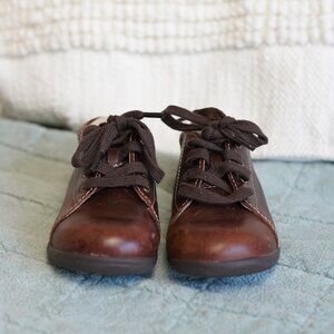 Stride Rite Brown Leather Elliot Shoe Size 6.5M
